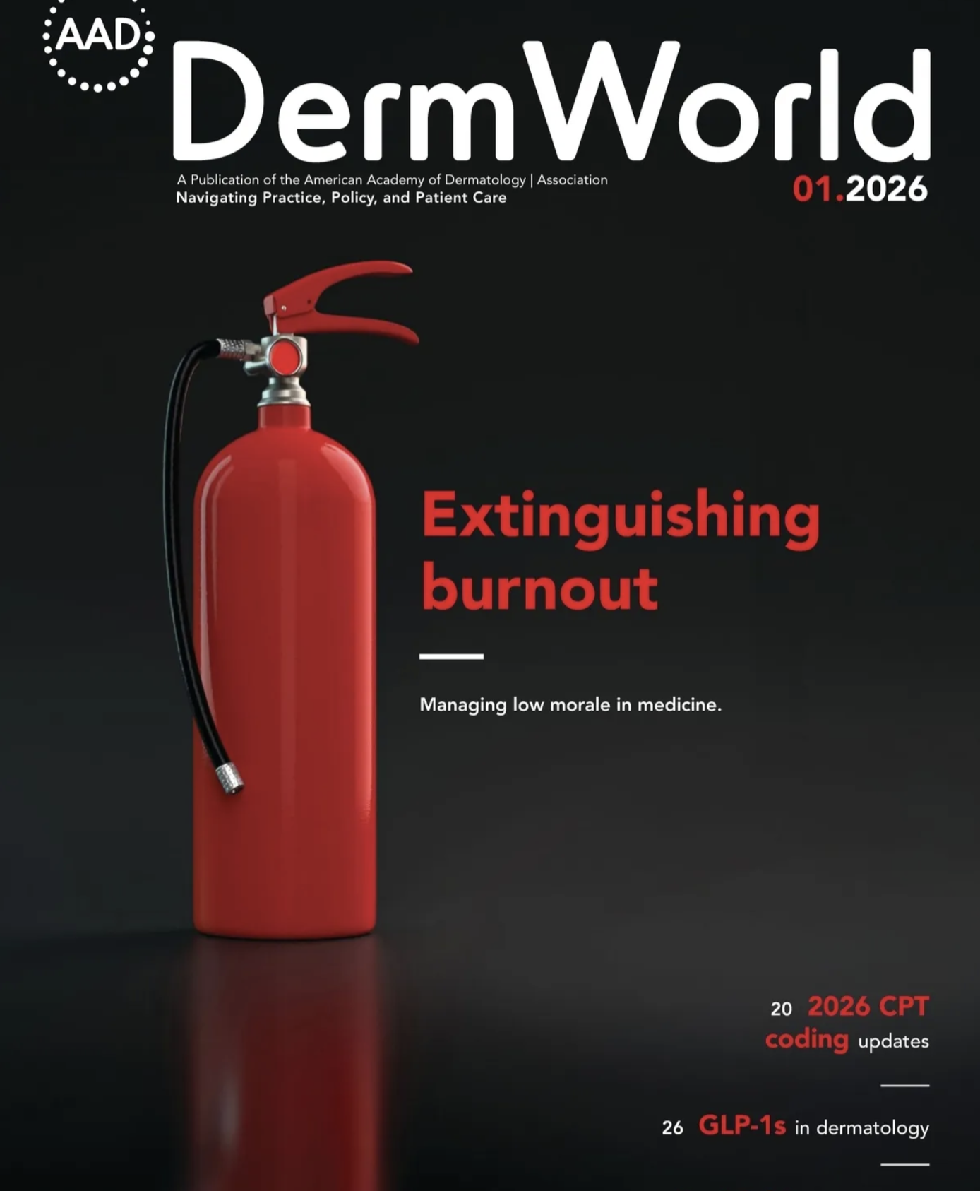DermWorld, January 2026 cover