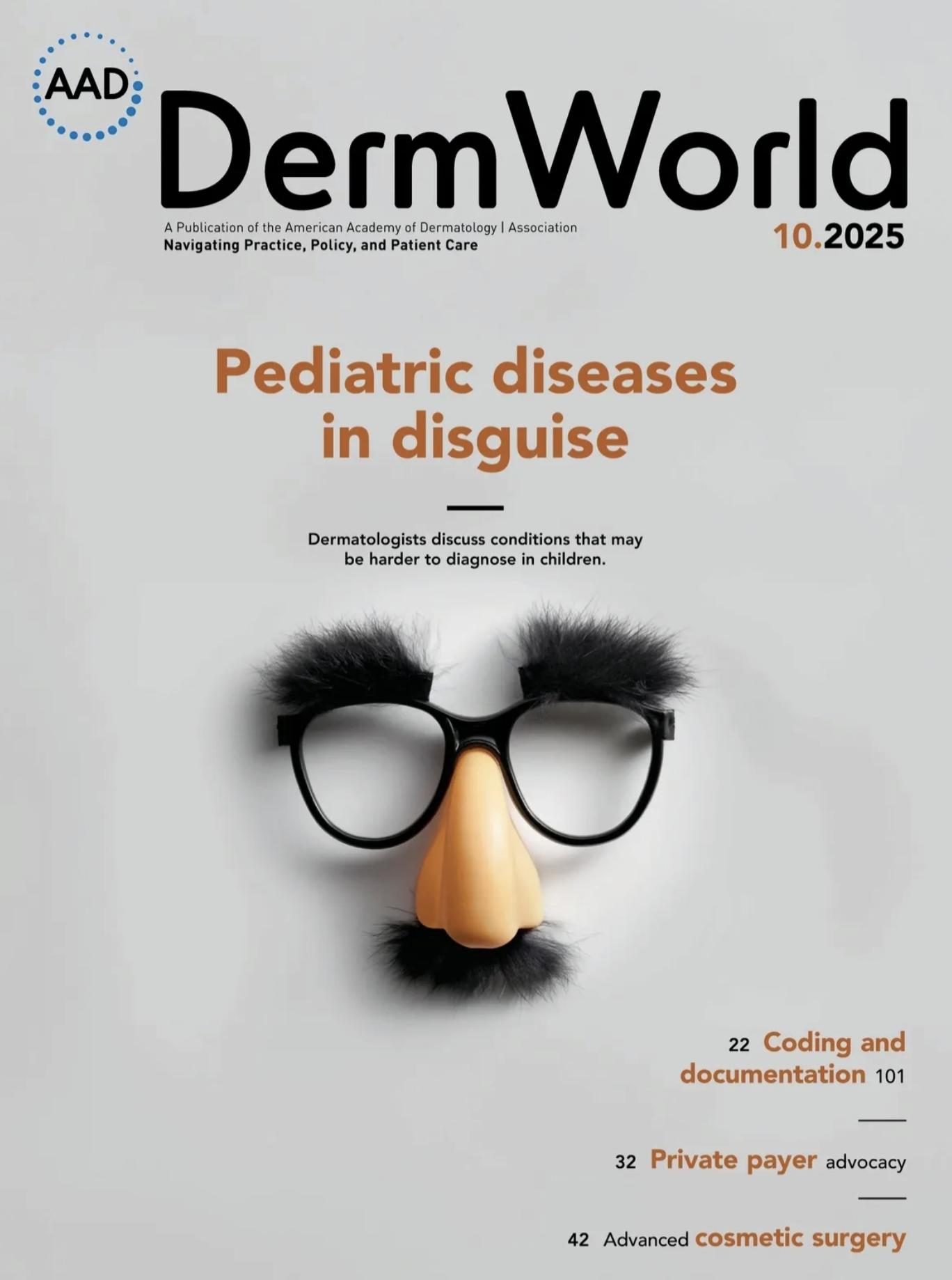 DermWorld, October 2025 cover